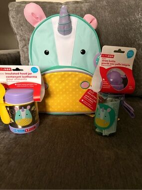 New Skip Hop Eureka the Unicorn Backpack bundle